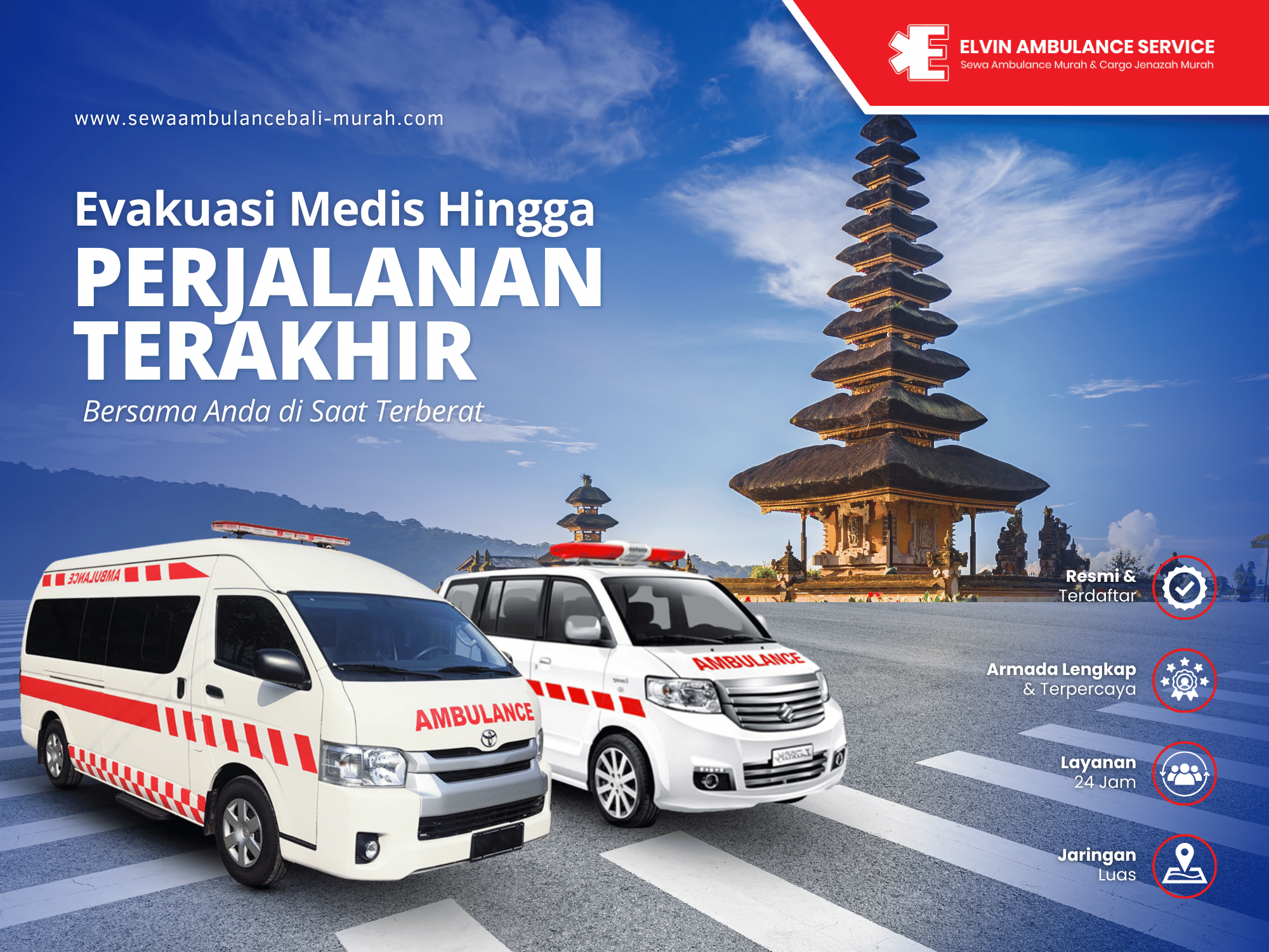 Sewa Ambulance Bali Murah – Layanan Ambulance & Jenazah 24 Jam